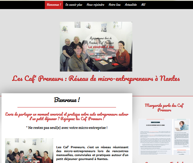 Caf' Preneurs à Nantes (micro-entrepreneur)