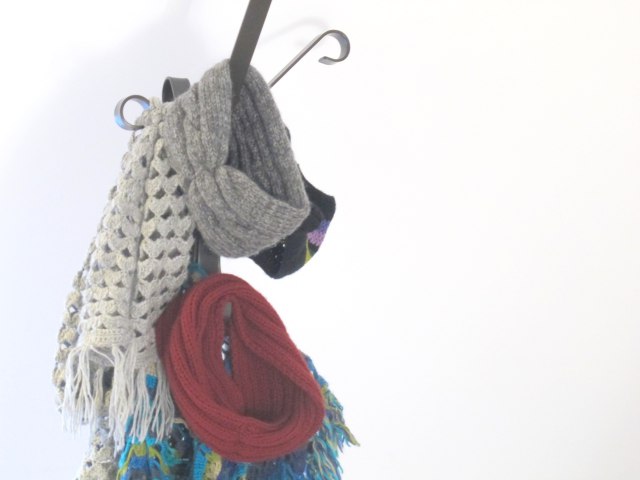bufandas tricot DIY
