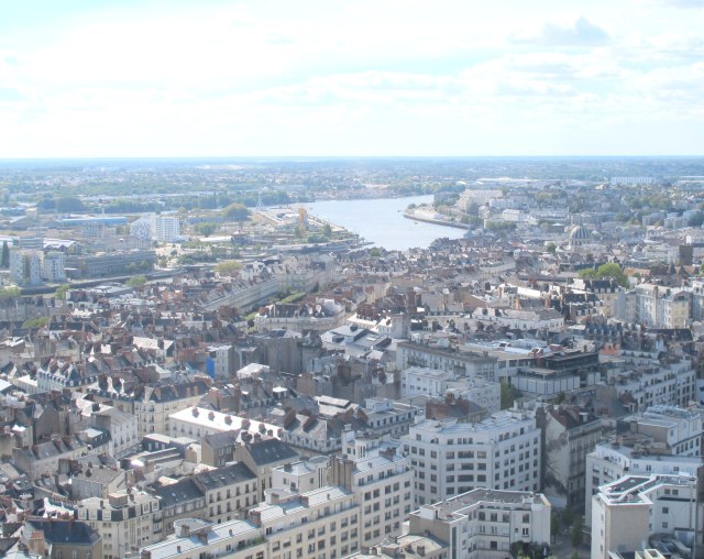 vista de nantes el loire