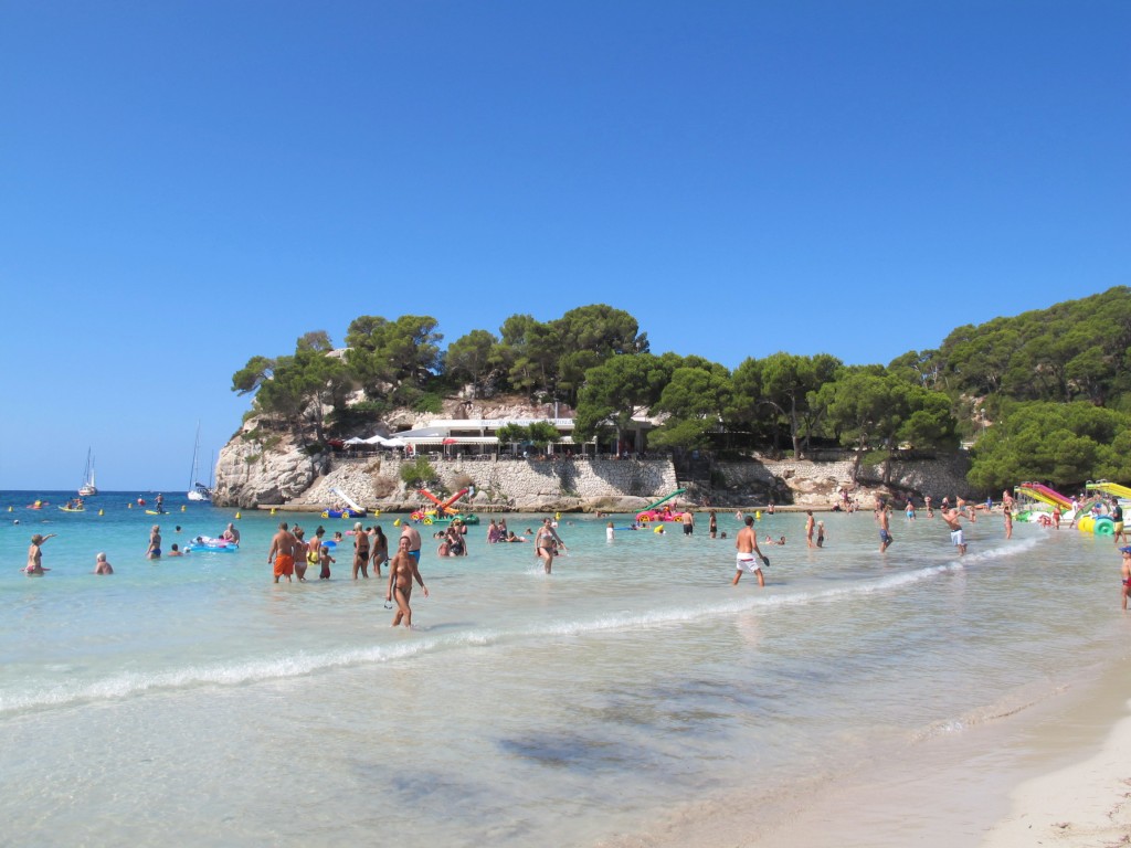 Playa de Cala Galdana en Menorca