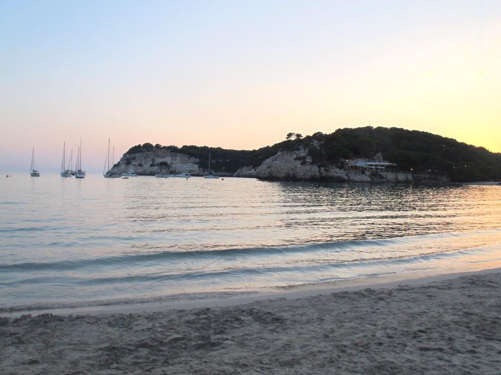 Plage de Cala Galdana à Minorque