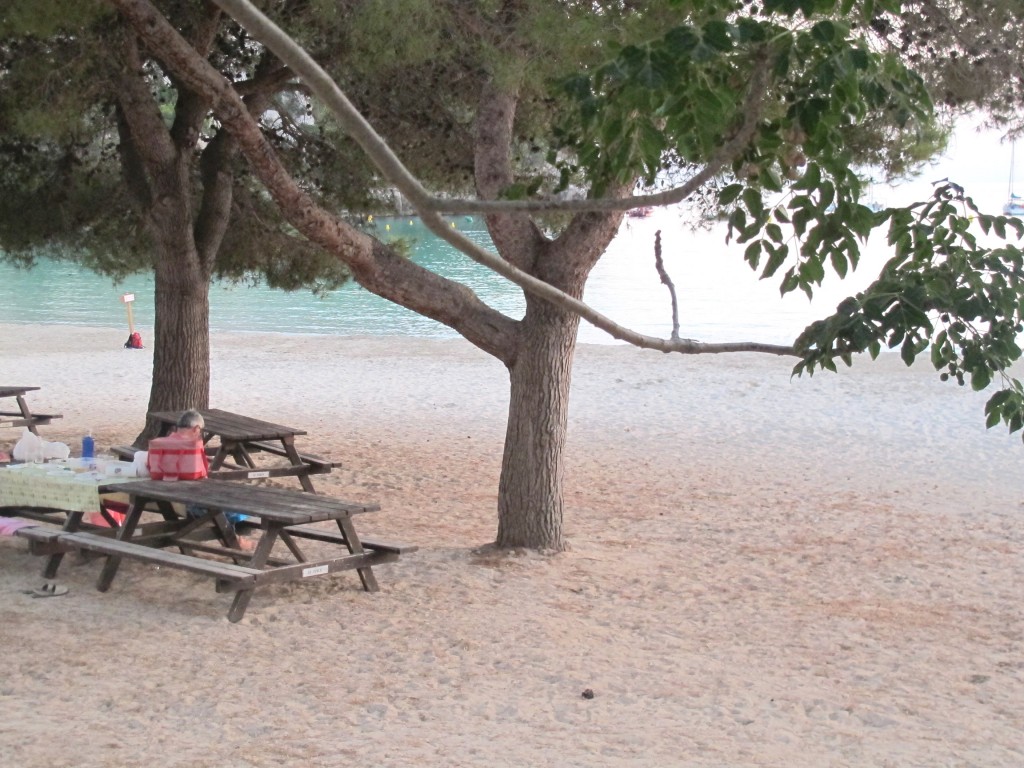 Plage de Cala Galdana à Minorque