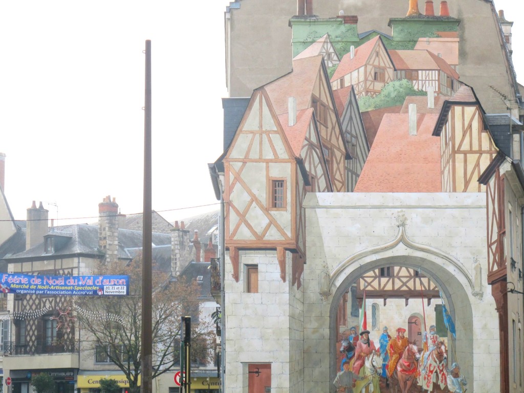 La ciudad de Bourges en Francia