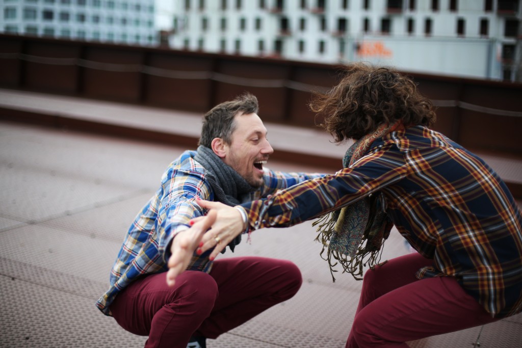 Séance photo famille Nantes urbaine avec « La danse de l’image »