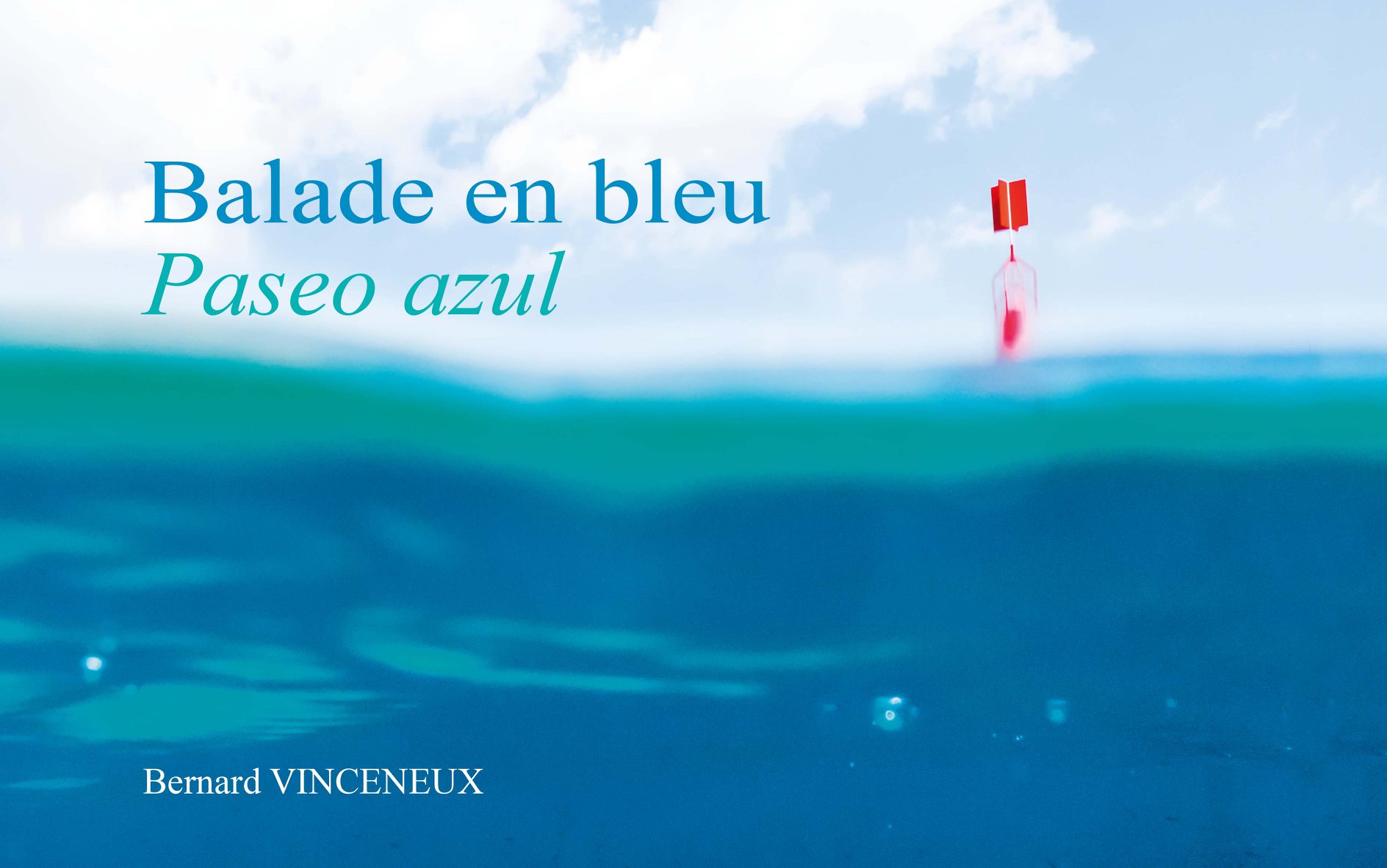 Livre Balade en bleu de Bernard Viceneux